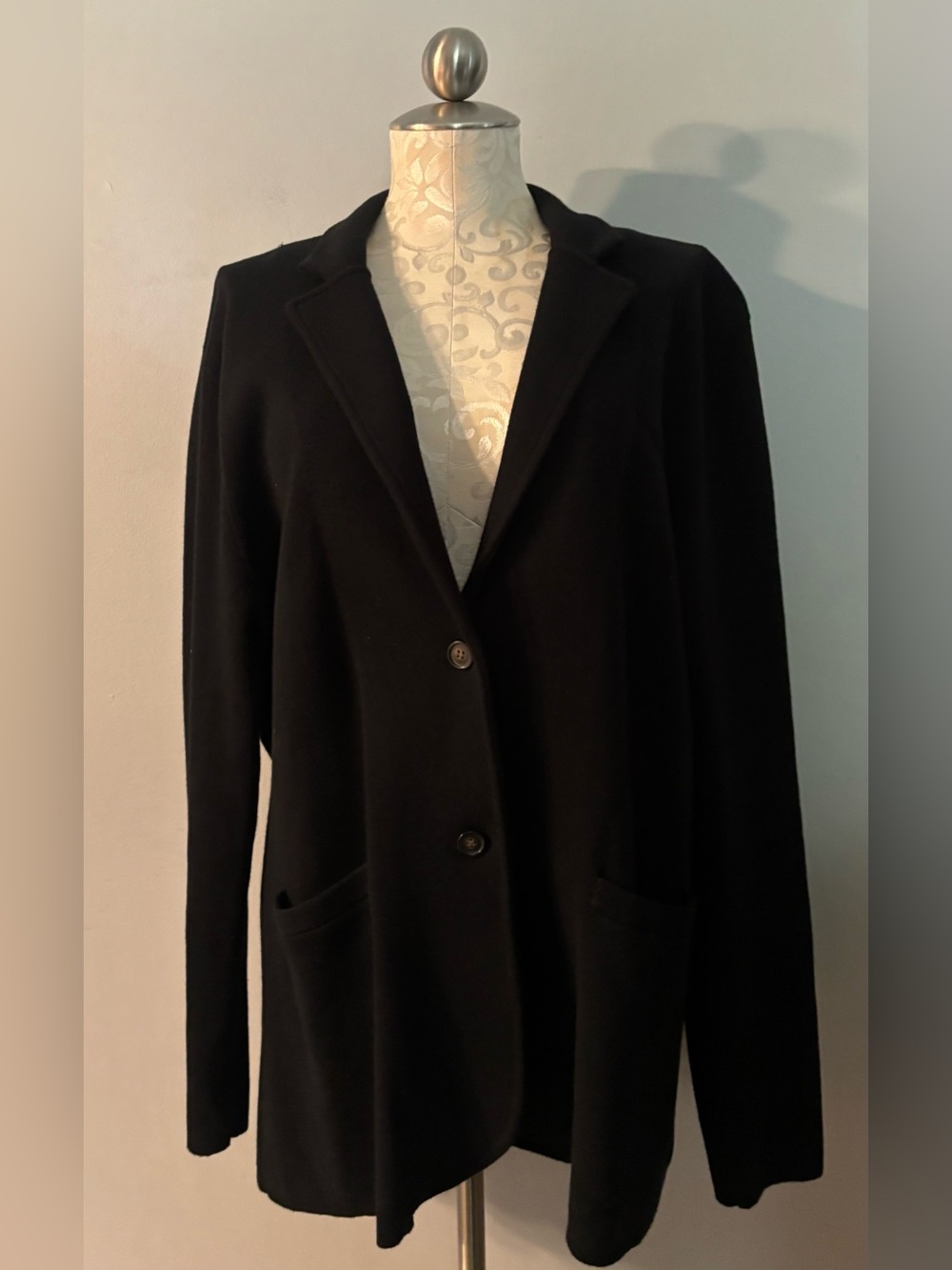 J. Crew Mercantile Black Women's Cardigan Blazer Size XXL